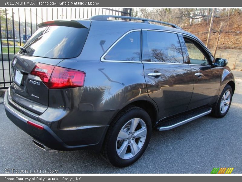 Grigio Metallic / Ebony 2011 Acura MDX Technology