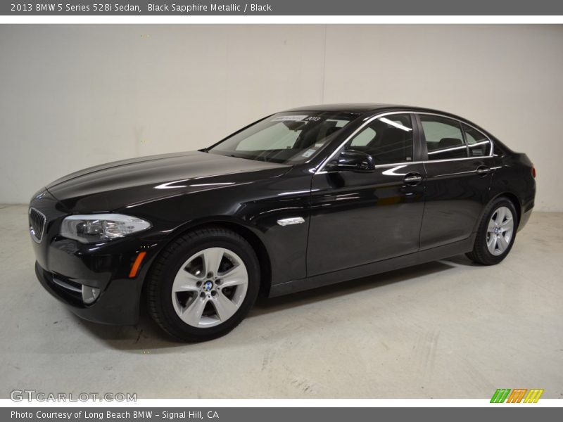 Black Sapphire Metallic / Black 2013 BMW 5 Series 528i Sedan