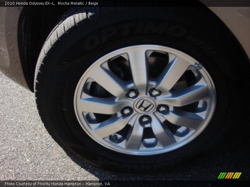 Mocha Metallic / Beige 2010 Honda Odyssey EX-L