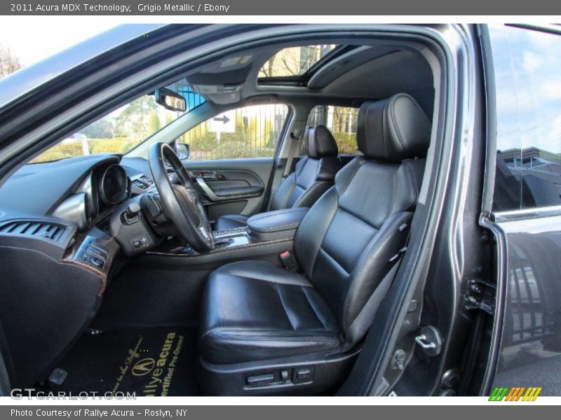 Grigio Metallic / Ebony 2011 Acura MDX Technology