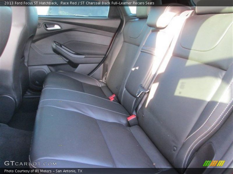 Race Red / ST Charcoal Black Full-Leather Recaro Seats 2013 Ford Focus ST Hatchback