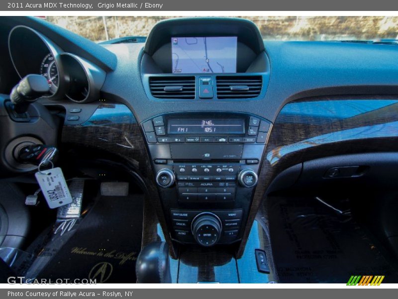 Grigio Metallic / Ebony 2011 Acura MDX Technology