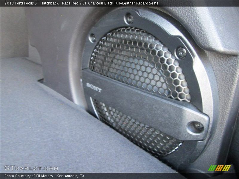 Race Red / ST Charcoal Black Full-Leather Recaro Seats 2013 Ford Focus ST Hatchback