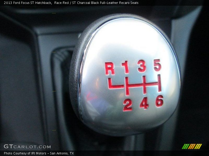 Race Red / ST Charcoal Black Full-Leather Recaro Seats 2013 Ford Focus ST Hatchback