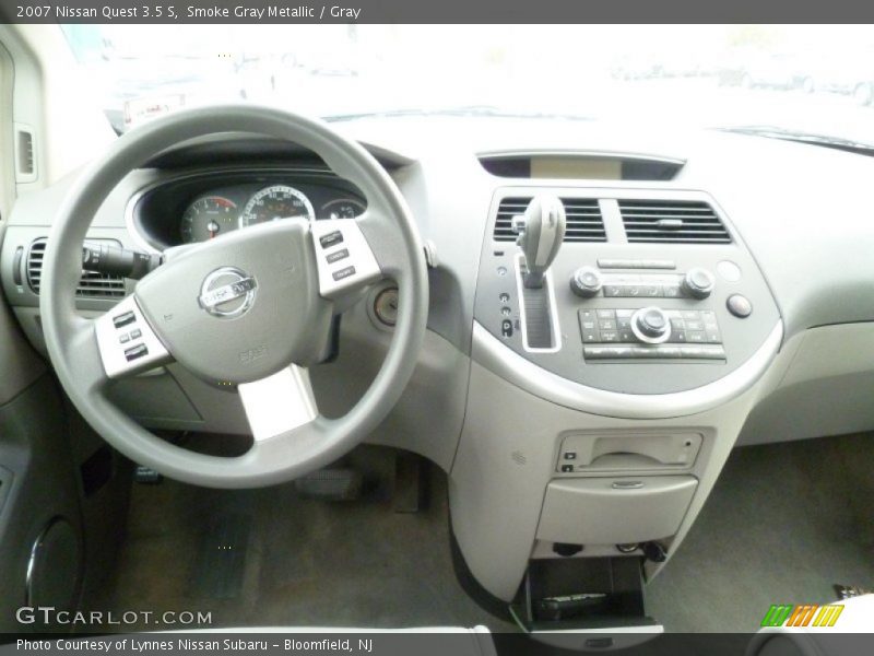 Smoke Gray Metallic / Gray 2007 Nissan Quest 3.5 S