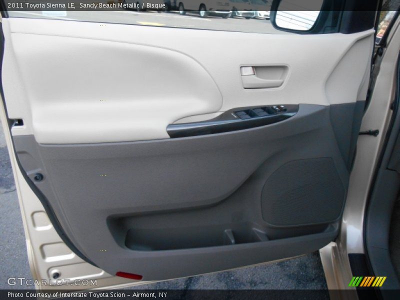 Sandy Beach Metallic / Bisque 2011 Toyota Sienna LE