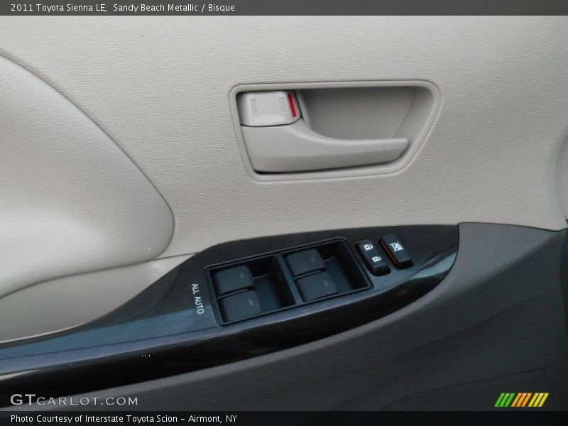 Sandy Beach Metallic / Bisque 2011 Toyota Sienna LE