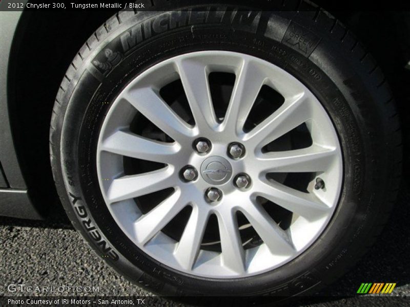 Tungsten Metallic / Black 2012 Chrysler 300