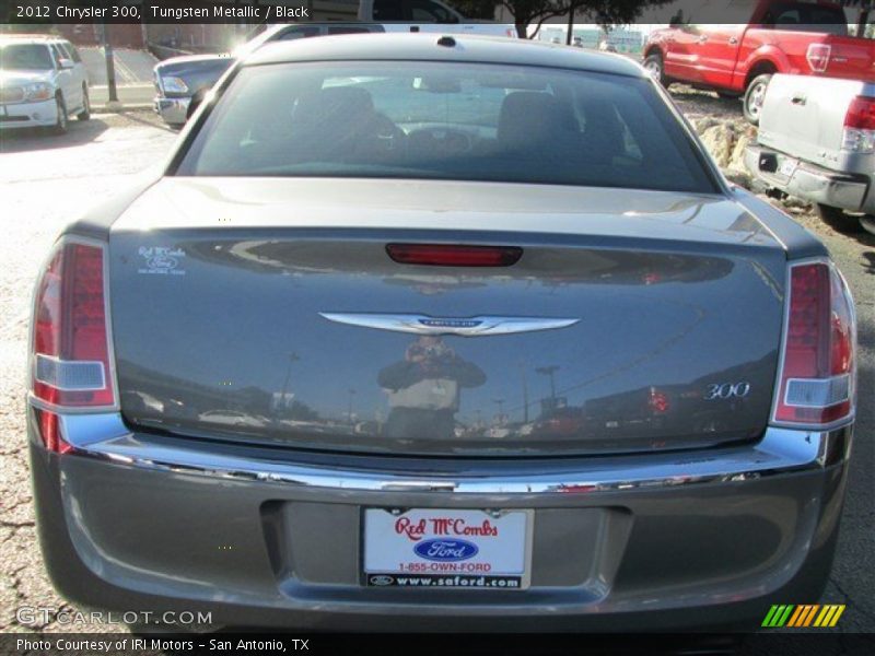 Tungsten Metallic / Black 2012 Chrysler 300