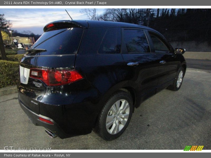 Crystal Black Pearl / Taupe 2011 Acura RDX Technology SH-AWD