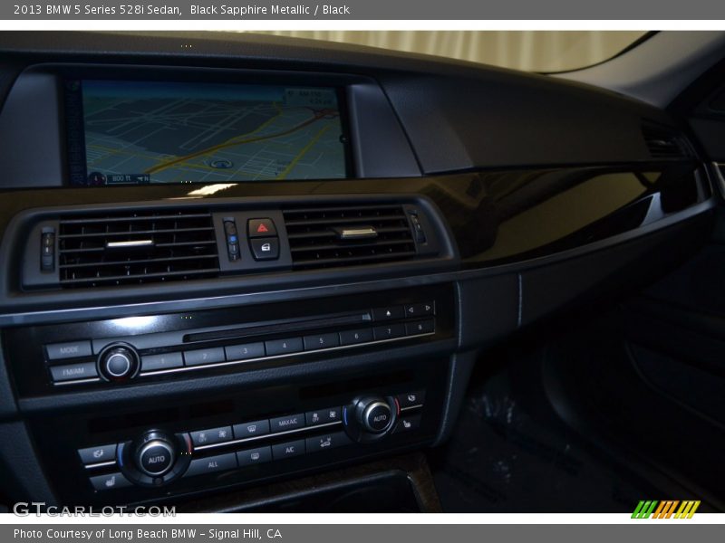 Black Sapphire Metallic / Black 2013 BMW 5 Series 528i Sedan