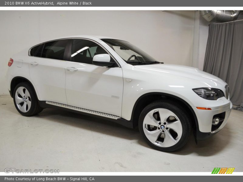 Alpine White / Black 2010 BMW X6 ActiveHybrid