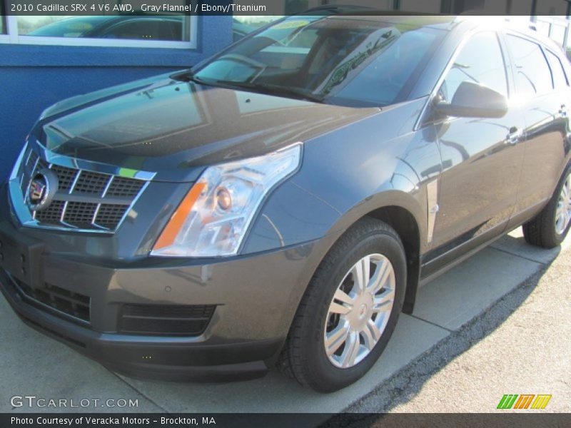 Gray Flannel / Ebony/Titanium 2010 Cadillac SRX 4 V6 AWD