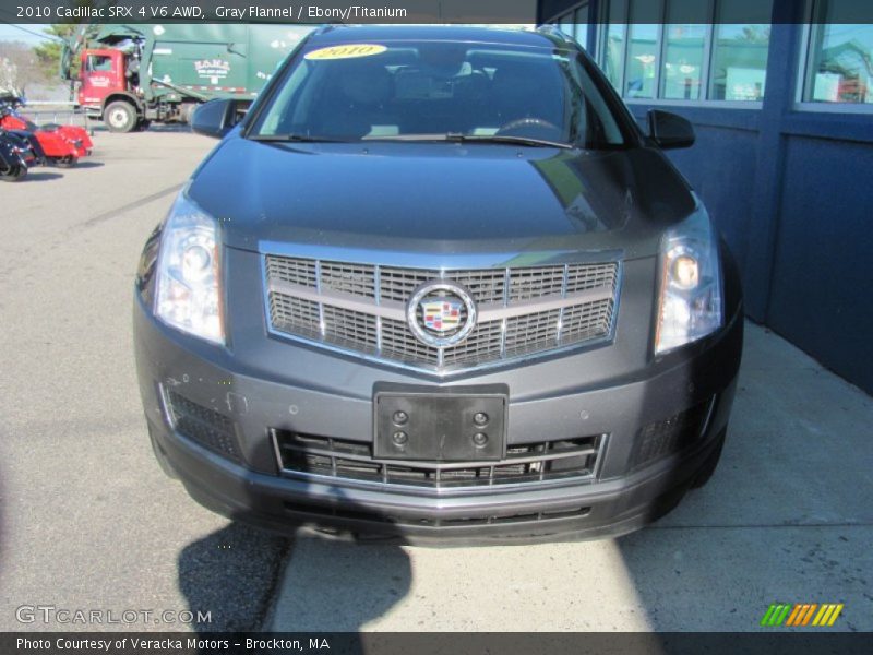 Gray Flannel / Ebony/Titanium 2010 Cadillac SRX 4 V6 AWD