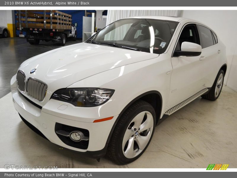 Alpine White / Black 2010 BMW X6 ActiveHybrid
