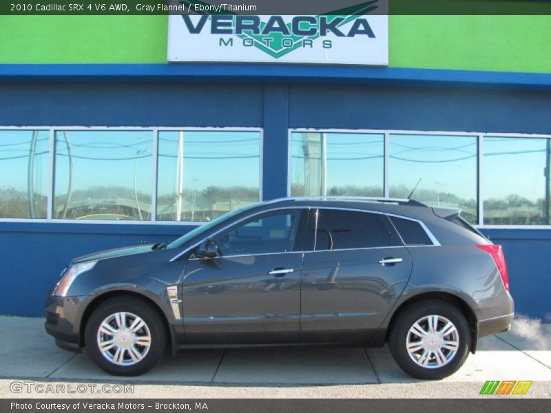 Gray Flannel / Ebony/Titanium 2010 Cadillac SRX 4 V6 AWD