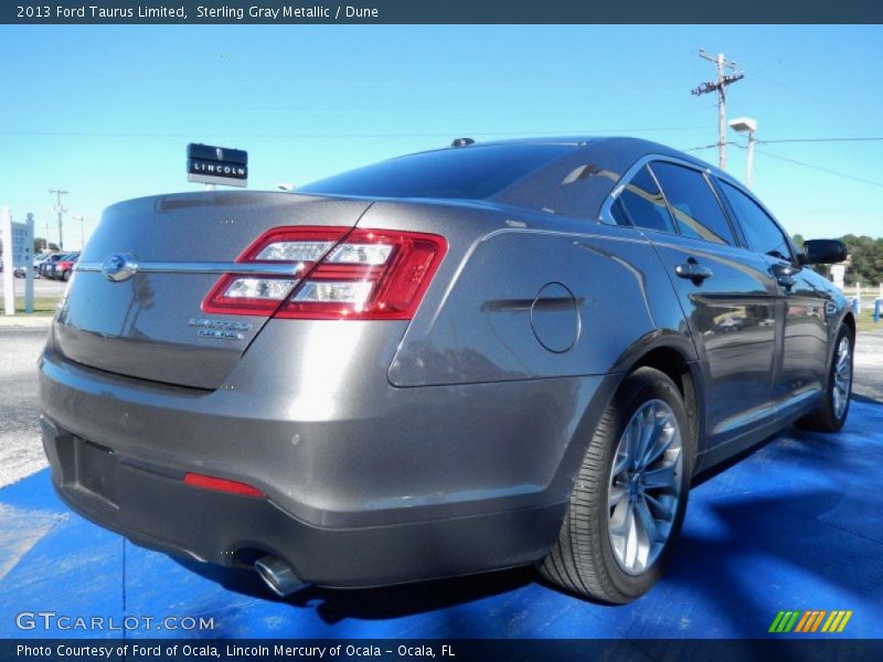 Sterling Gray Metallic / Dune 2013 Ford Taurus Limited