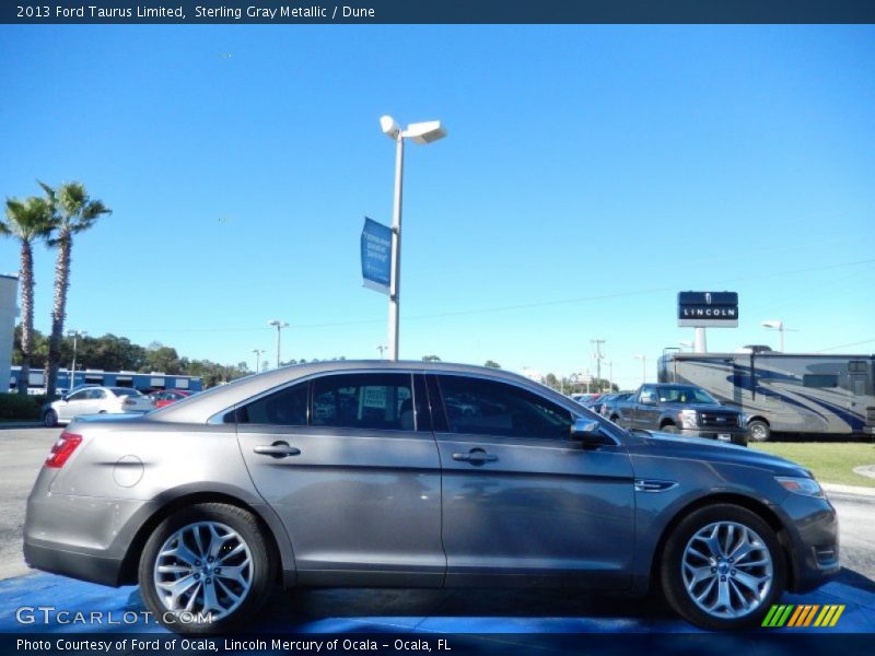Sterling Gray Metallic / Dune 2013 Ford Taurus Limited