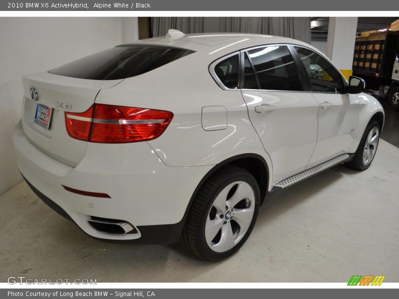 Alpine White / Black 2010 BMW X6 ActiveHybrid