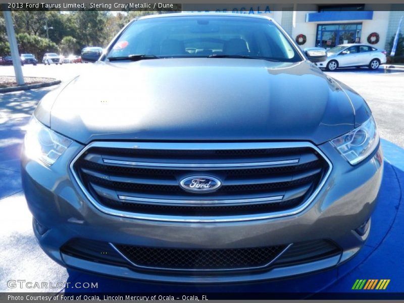 Sterling Gray Metallic / Dune 2013 Ford Taurus Limited