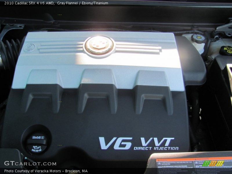 Gray Flannel / Ebony/Titanium 2010 Cadillac SRX 4 V6 AWD