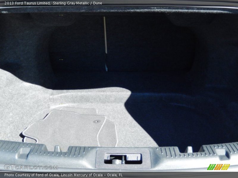 Sterling Gray Metallic / Dune 2013 Ford Taurus Limited
