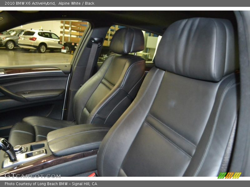 Alpine White / Black 2010 BMW X6 ActiveHybrid