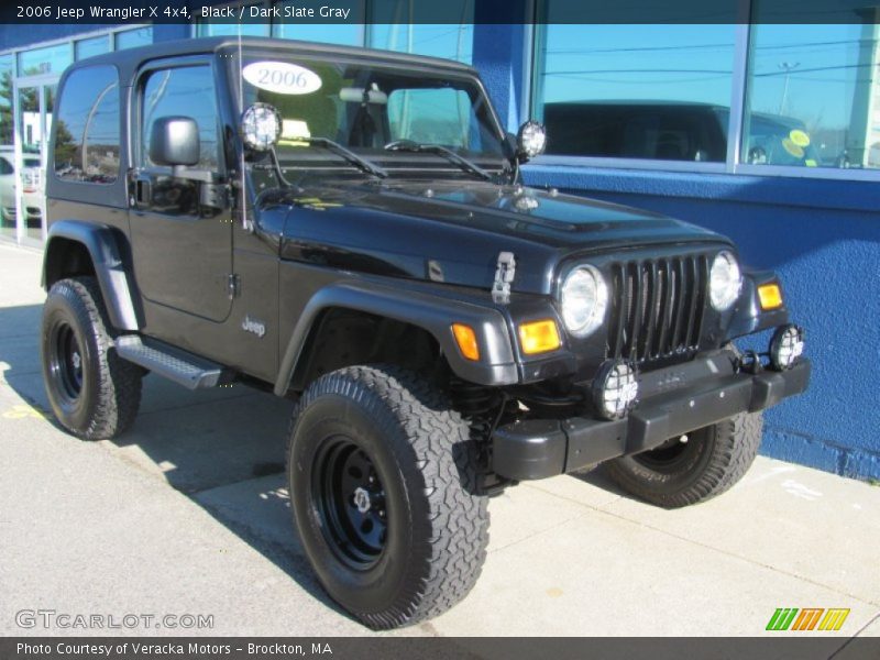 Black / Dark Slate Gray 2006 Jeep Wrangler X 4x4