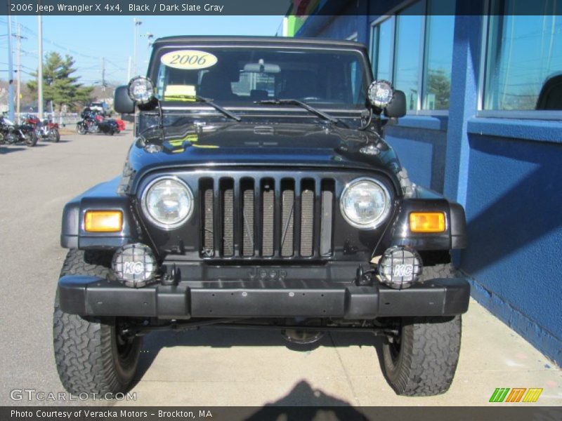 Black / Dark Slate Gray 2006 Jeep Wrangler X 4x4