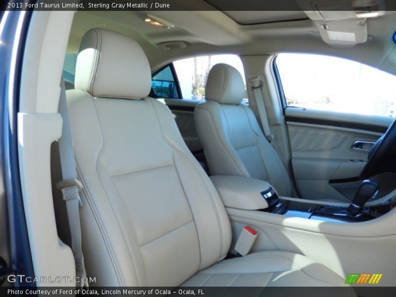 Sterling Gray Metallic / Dune 2013 Ford Taurus Limited