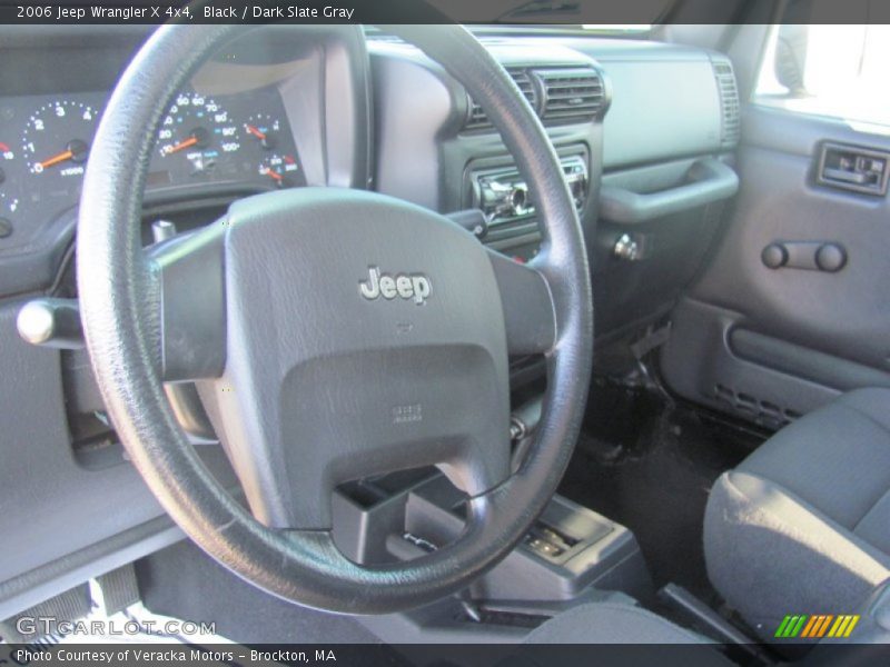 Black / Dark Slate Gray 2006 Jeep Wrangler X 4x4
