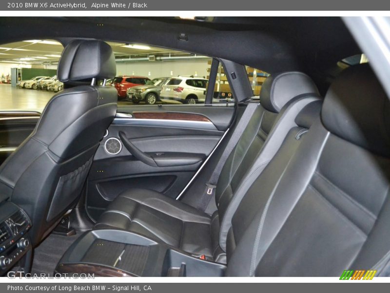 Alpine White / Black 2010 BMW X6 ActiveHybrid