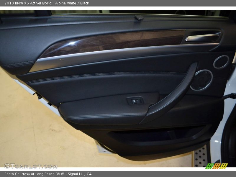 Alpine White / Black 2010 BMW X6 ActiveHybrid