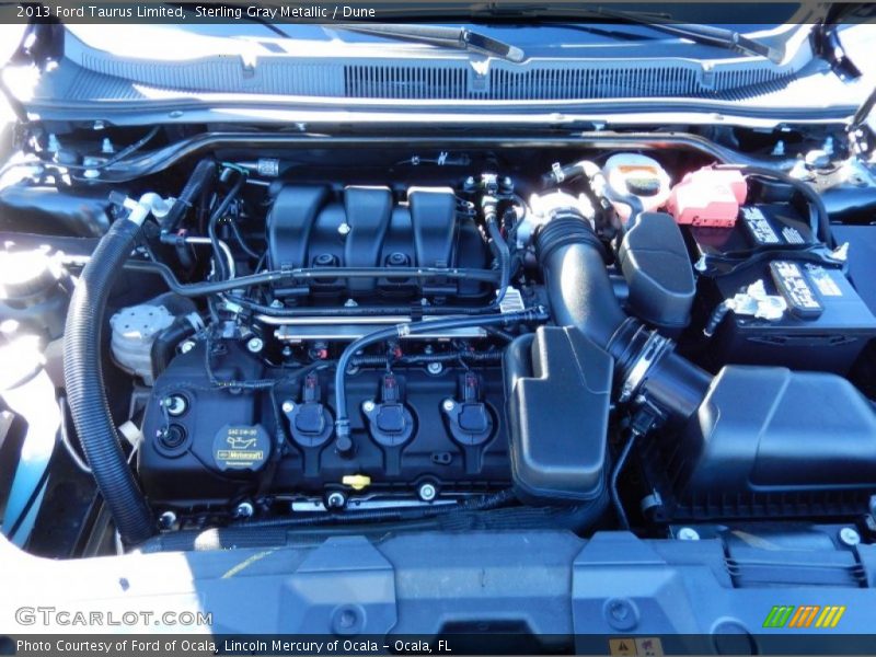 Sterling Gray Metallic / Dune 2013 Ford Taurus Limited