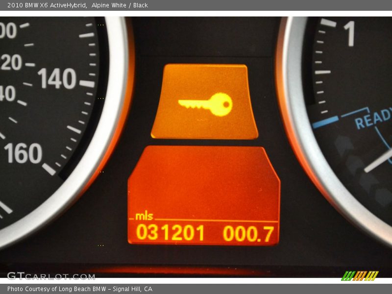 Alpine White / Black 2010 BMW X6 ActiveHybrid