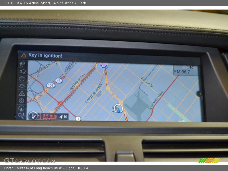 Alpine White / Black 2010 BMW X6 ActiveHybrid