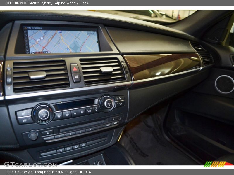 Alpine White / Black 2010 BMW X6 ActiveHybrid