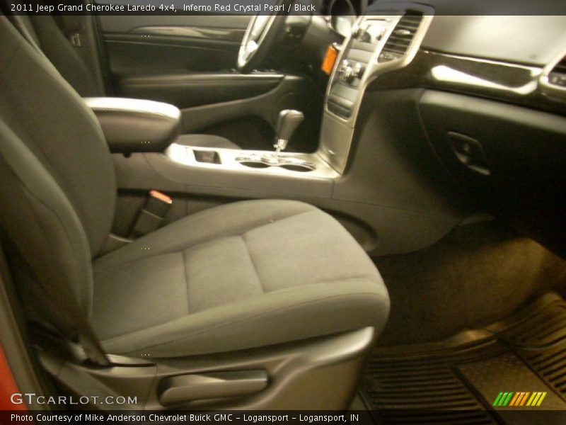 Inferno Red Crystal Pearl / Black 2011 Jeep Grand Cherokee Laredo 4x4