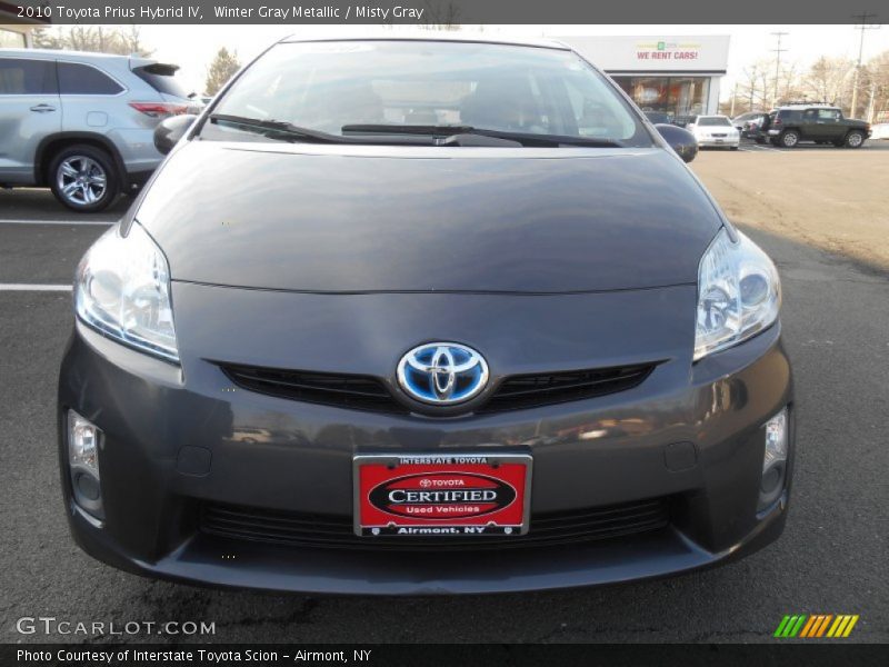 Winter Gray Metallic / Misty Gray 2010 Toyota Prius Hybrid IV