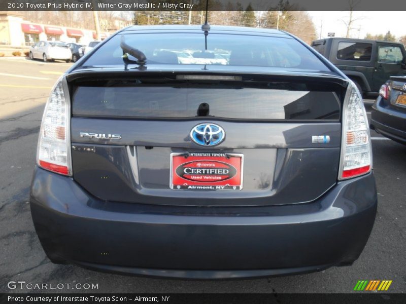 Winter Gray Metallic / Misty Gray 2010 Toyota Prius Hybrid IV