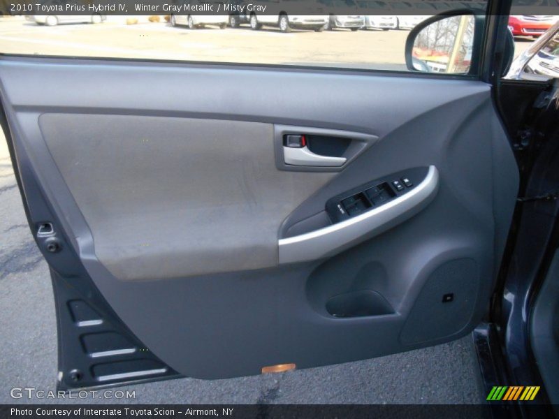 Winter Gray Metallic / Misty Gray 2010 Toyota Prius Hybrid IV