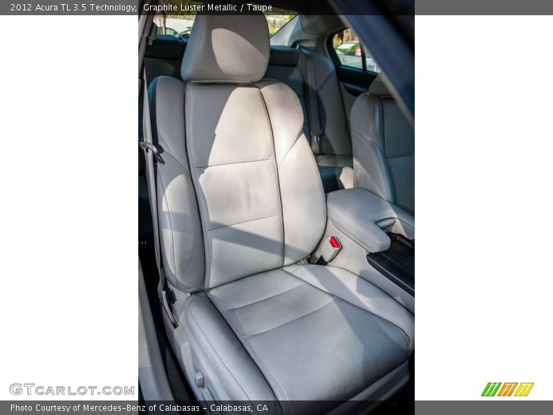 Graphite Luster Metallic / Taupe 2012 Acura TL 3.5 Technology