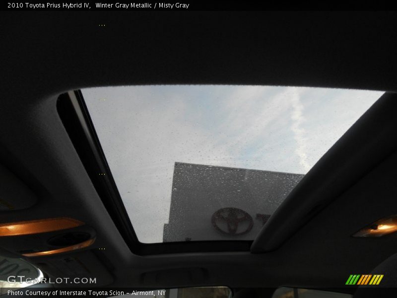 Winter Gray Metallic / Misty Gray 2010 Toyota Prius Hybrid IV