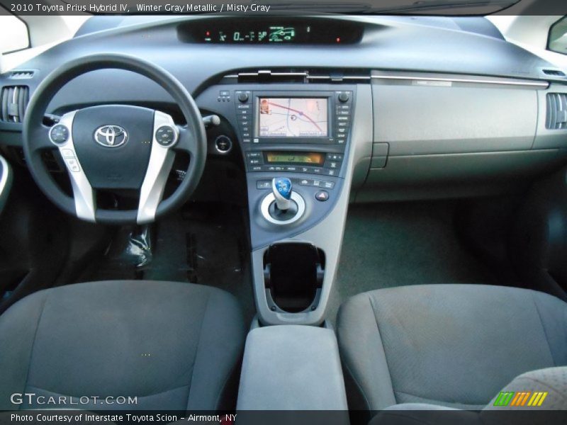 Winter Gray Metallic / Misty Gray 2010 Toyota Prius Hybrid IV