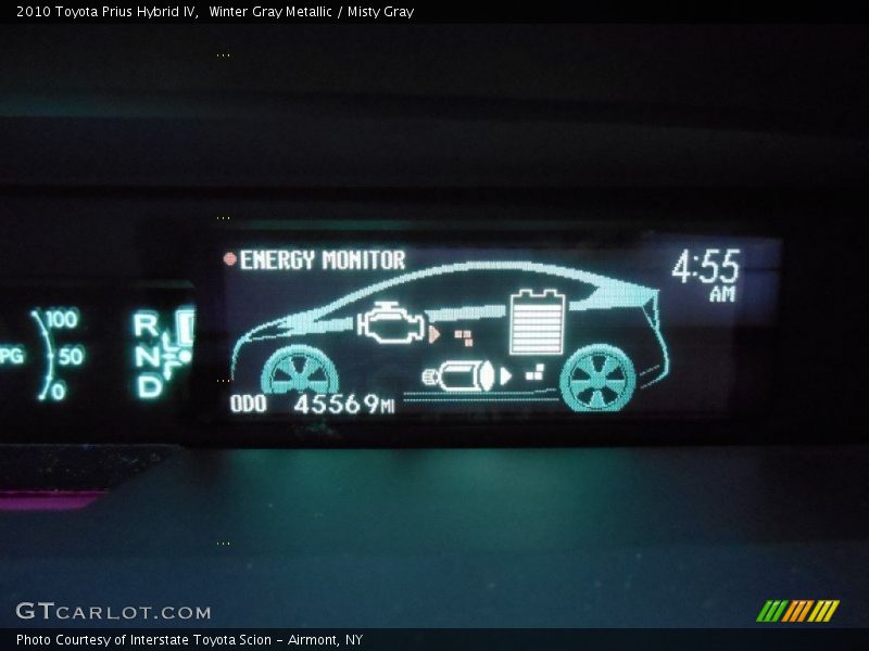 Winter Gray Metallic / Misty Gray 2010 Toyota Prius Hybrid IV