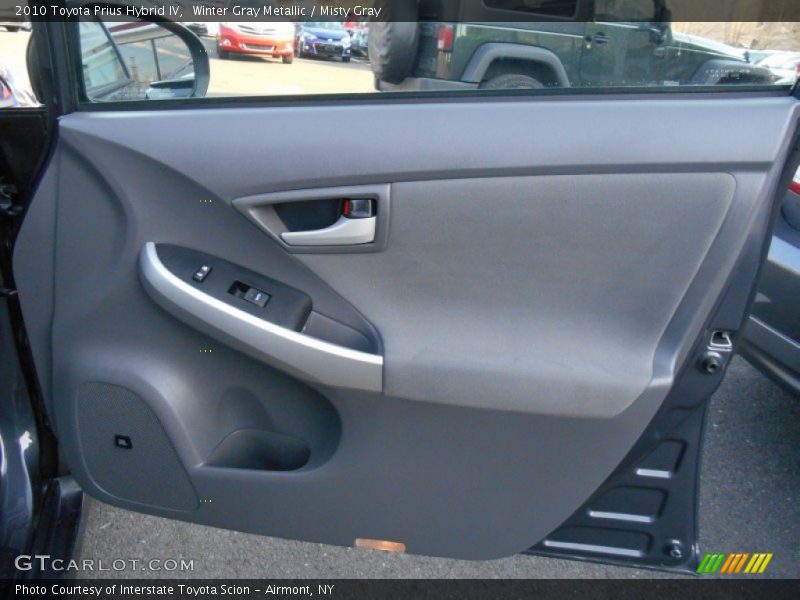 Winter Gray Metallic / Misty Gray 2010 Toyota Prius Hybrid IV