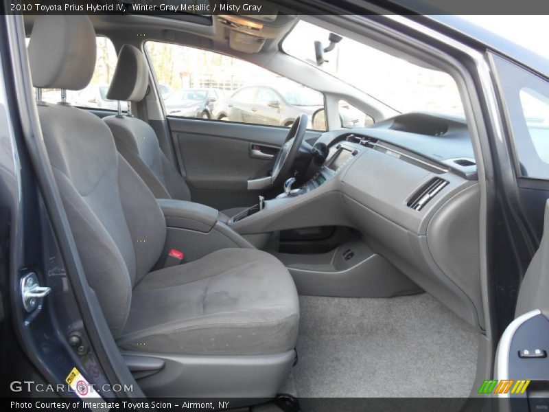 Winter Gray Metallic / Misty Gray 2010 Toyota Prius Hybrid IV
