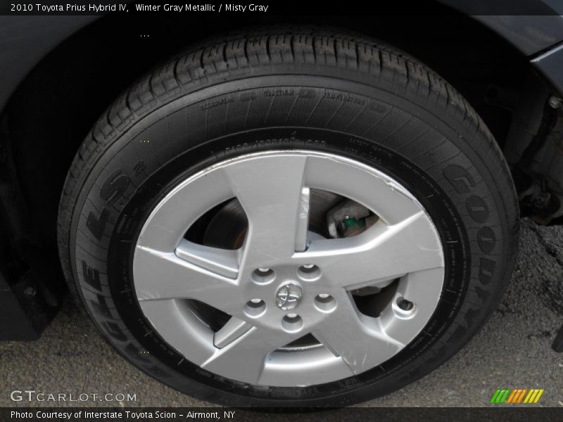 Winter Gray Metallic / Misty Gray 2010 Toyota Prius Hybrid IV
