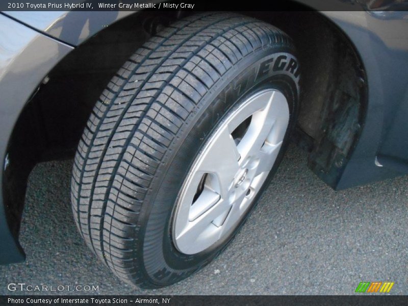 Winter Gray Metallic / Misty Gray 2010 Toyota Prius Hybrid IV