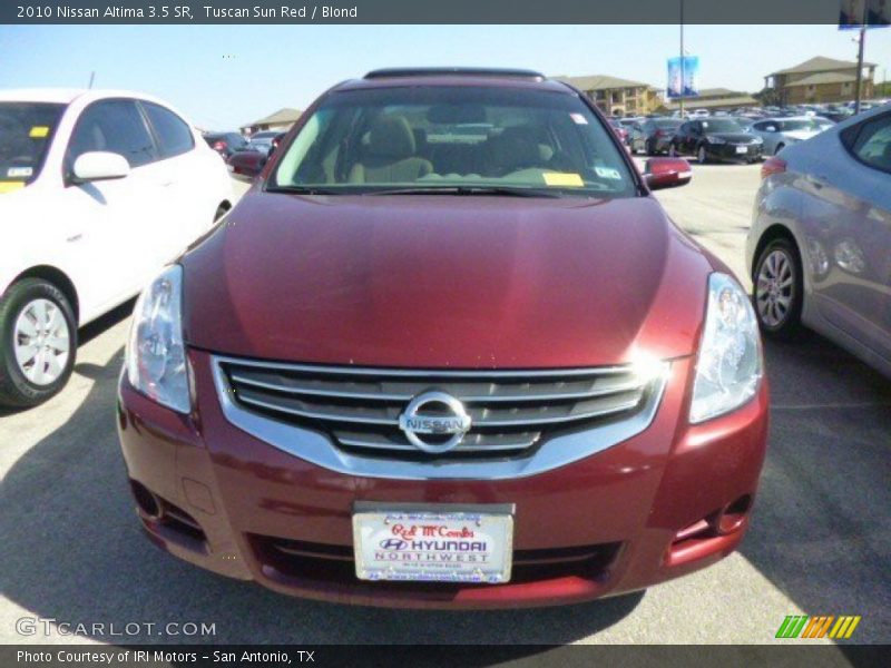 Tuscan Sun Red / Blond 2010 Nissan Altima 3.5 SR